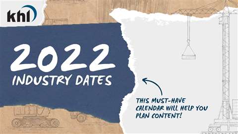 2022 INDUSTRY DATES (Construction)